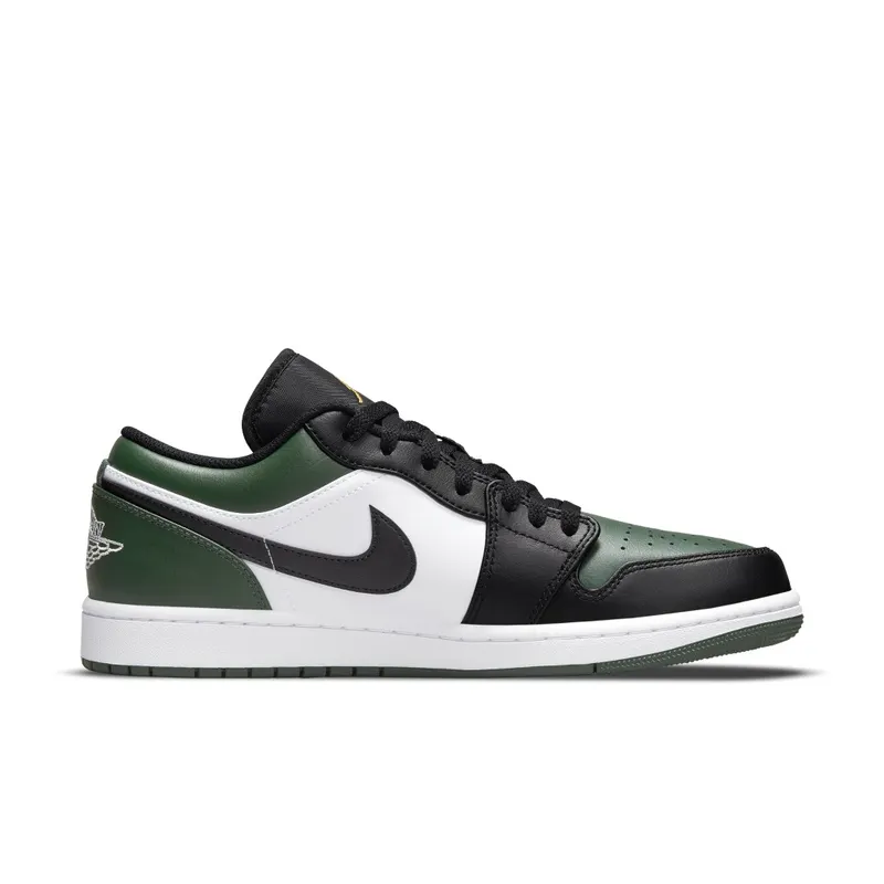 Air Jordan 1 Low Green Toe (GS) (553558-371)