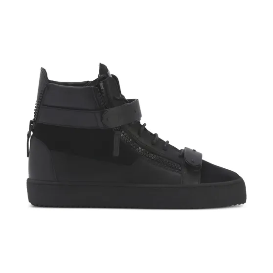 Giuseppe Zanotti Coby Matt mit Schnürung “Black” (RU50040001)
