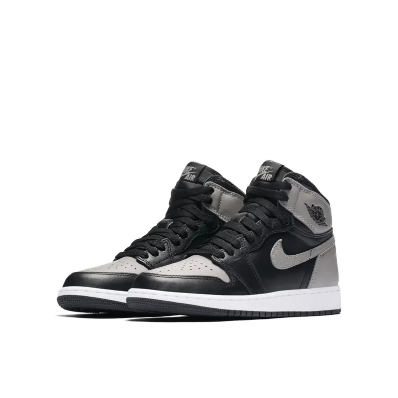 Air Jordan Nike AJ I 1 Retro High OG ‘Shadow’ (GS) (2018) (575441-013)
