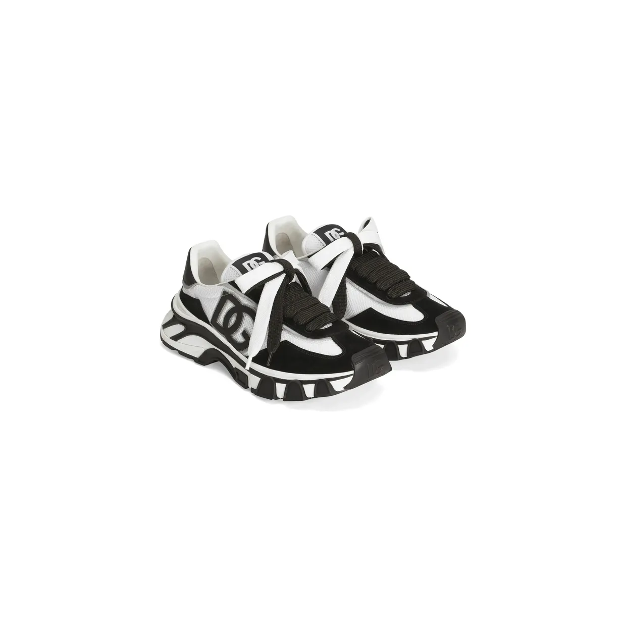 Dolce & Gabbana DG Country Road Nylon and Leather “White/Black” (CS2403 A0208 8B926) (2)