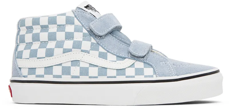 Vans Kids Blue & White Sk8-Mid Reissue V Big Kids (VN0A4UI5BD2)