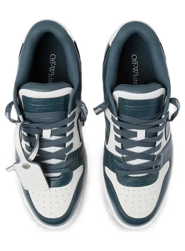 Off-white Leather Lace-up “White/White” (OF05736430 WHBLU) (4)