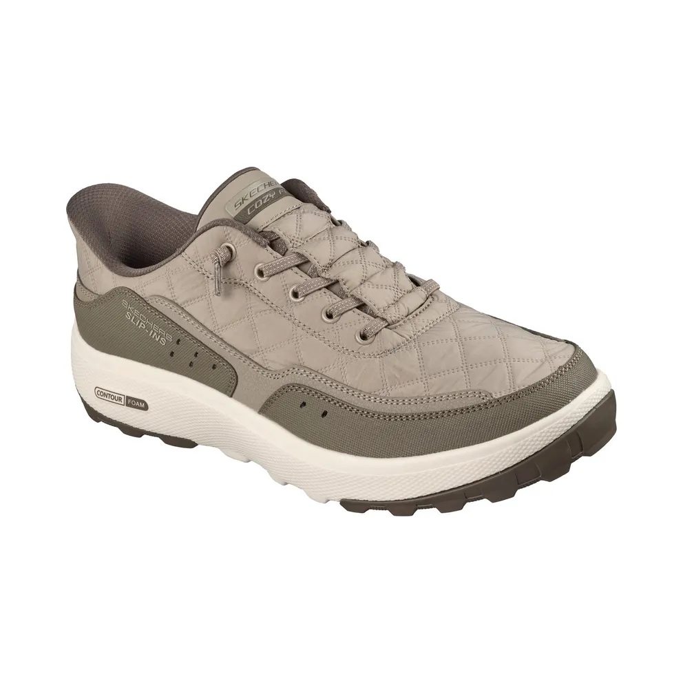 Skechers Slip-ins Relaxed Fit: Urban Explore – Cozy Fit Sneaker Taupe