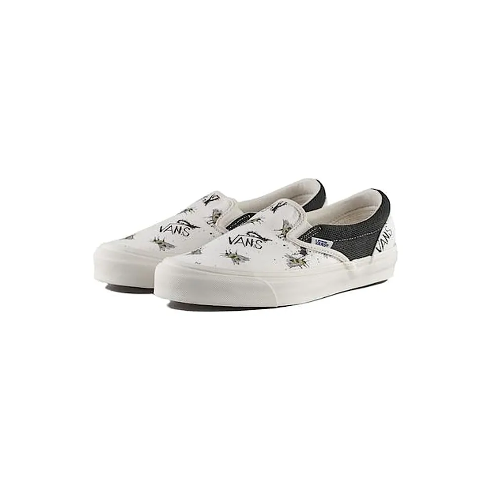 Vans Slip-On Ralph Steadman Bees True White/Black (VN0A45JKVQL)