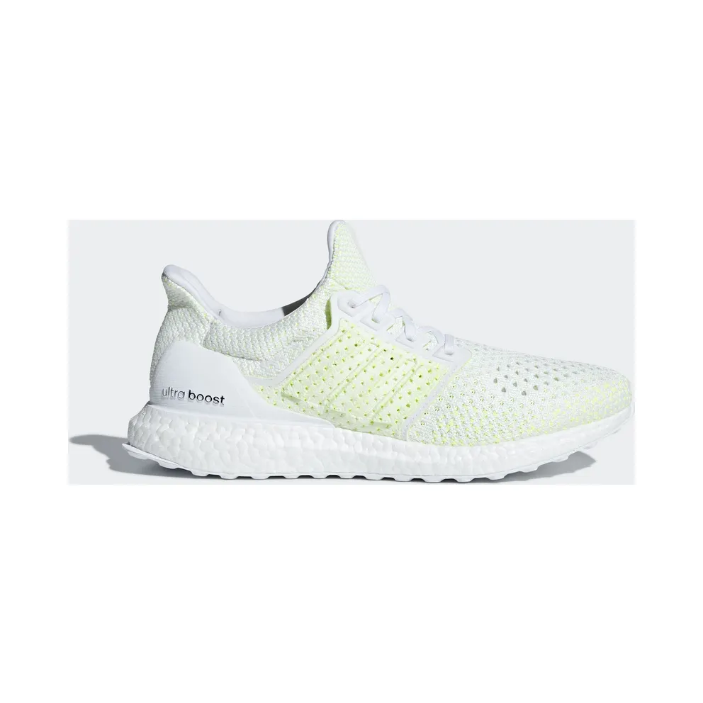 Adidas Ultra Boost Clima White / Footwear White-Solar Yellow (Shock Yellow) (AQ0481)