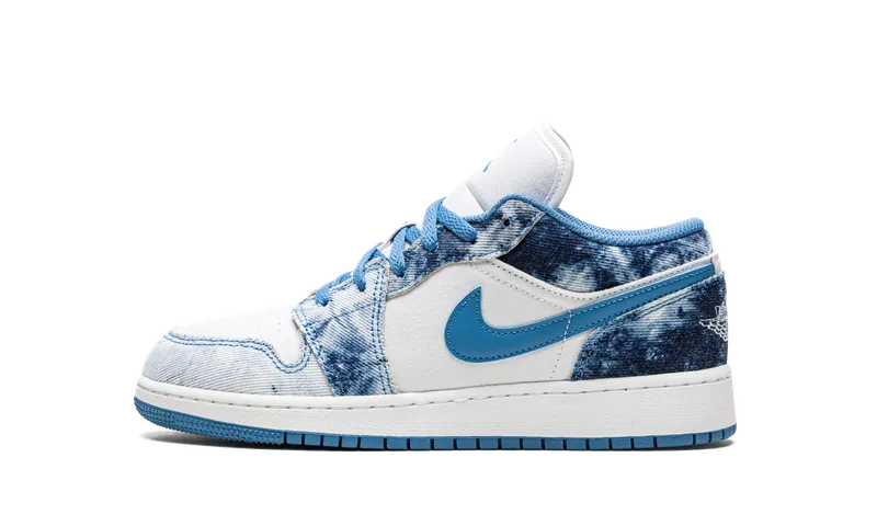 AIR Jordan 1 LOW GS “Acid Wash Denim” (DM8947-100)