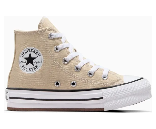 Converse Chuck Taylor All Star Lift Platform Nutty Granola/wit/zwart (A06345C)