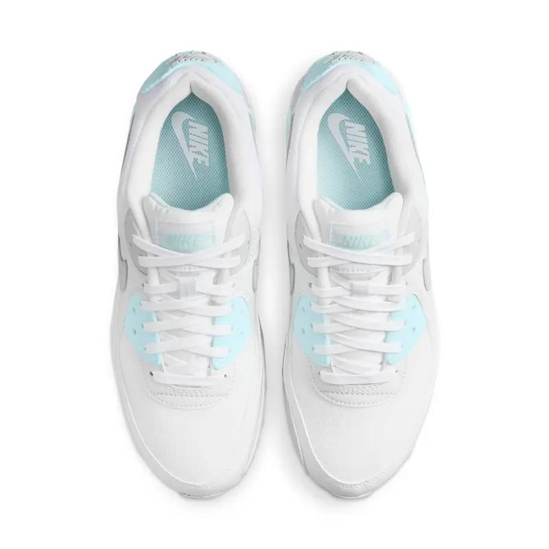 Nike Air Max 90 White Glacier Blue (DH8010-104)