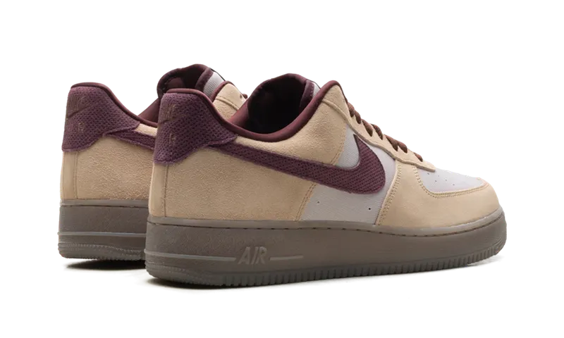 Nike Air Force 1 Low ’07 Premium “Linen Moon Particle Burgundy” (IQ3408-286)
