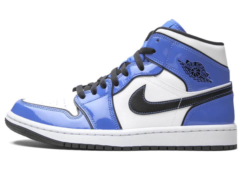 Air Jordan 1 Mid SE ‘Signal Blue’ Signal Blue/White/Black (DD6834-402)