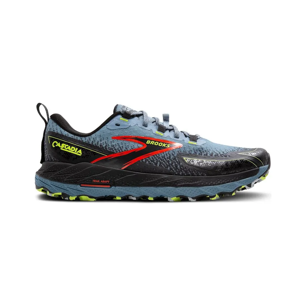 Brooks Cascadia 18 Citadel Ebony Lime (110426-1D-004)
