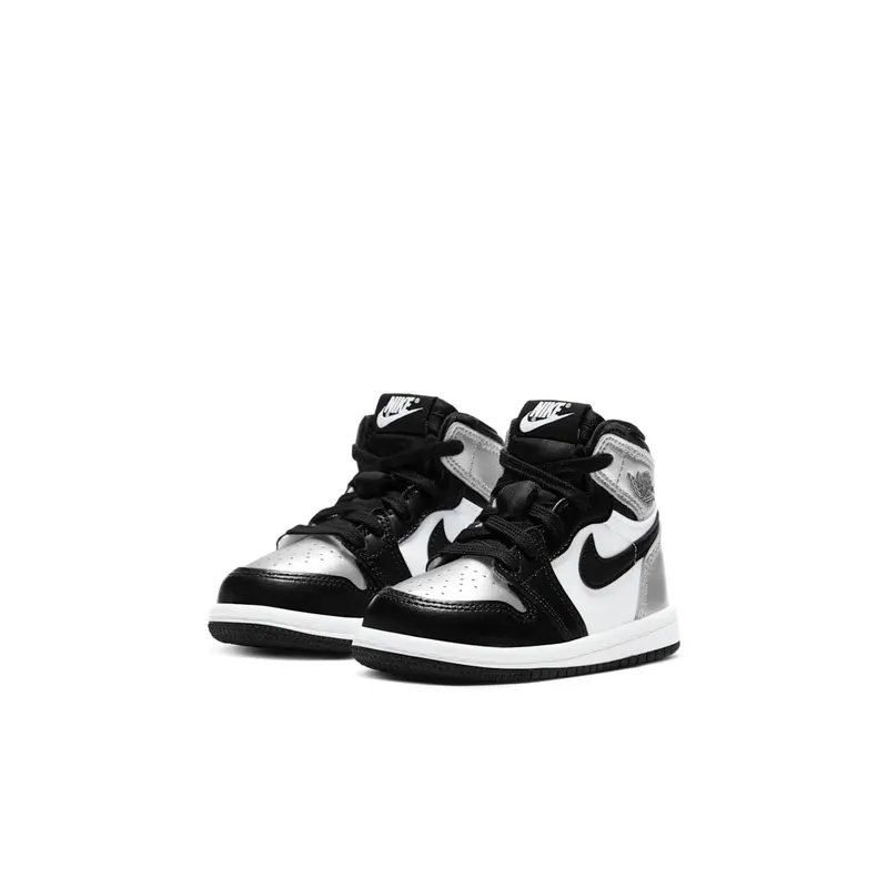 Jordan 1 Retro High Silver Toe (TD) – “Black / Metallic Silver White Black” (CU0450-001)