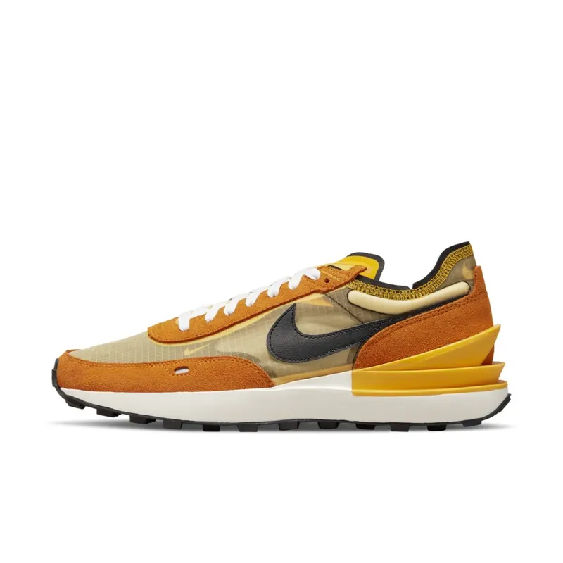 Nike Waffel One SE University Gold / Black / Sunset / Racer Blue (DD8014-700)