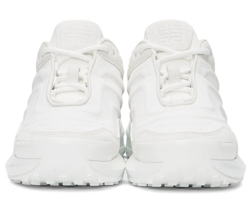 Givenchy White GIV 1 Light Runner Sneakers (BE001ZE15Q) (2)