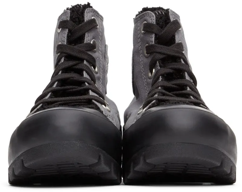 Converse Grey Chuck Taylor All Star Lugged HI (573066C)