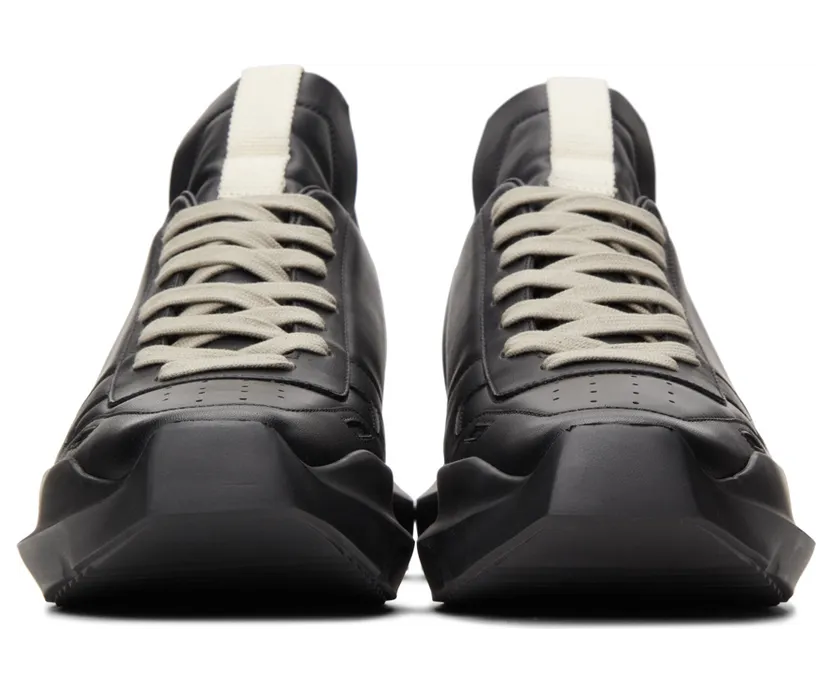 Rick Owens Black Geth Runner Sneakers (RU02A5814 LPO) (2)