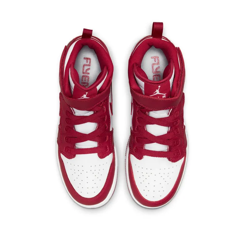 Jordan 1 High FlyEase Cardnial Red (GS) (DC7986-601)