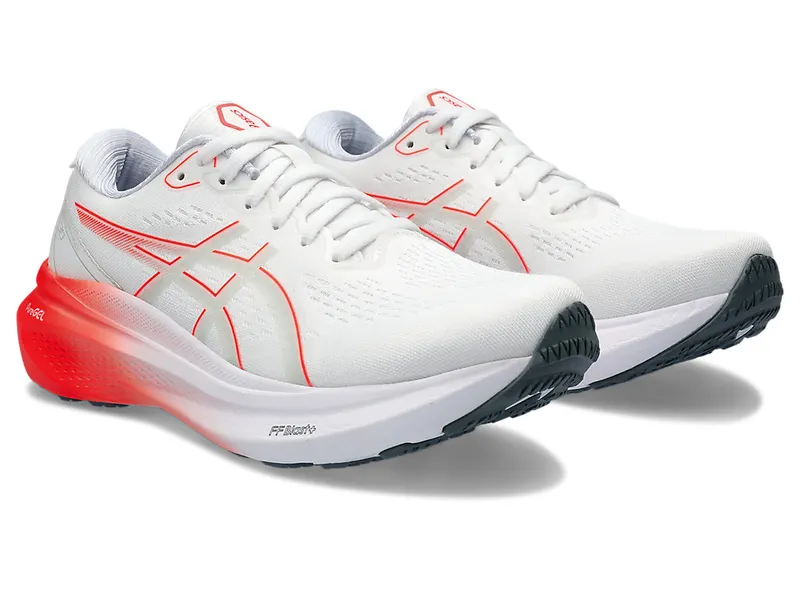Asics Gel-kayano 30 White/Sunrise Red (1012B357.101)