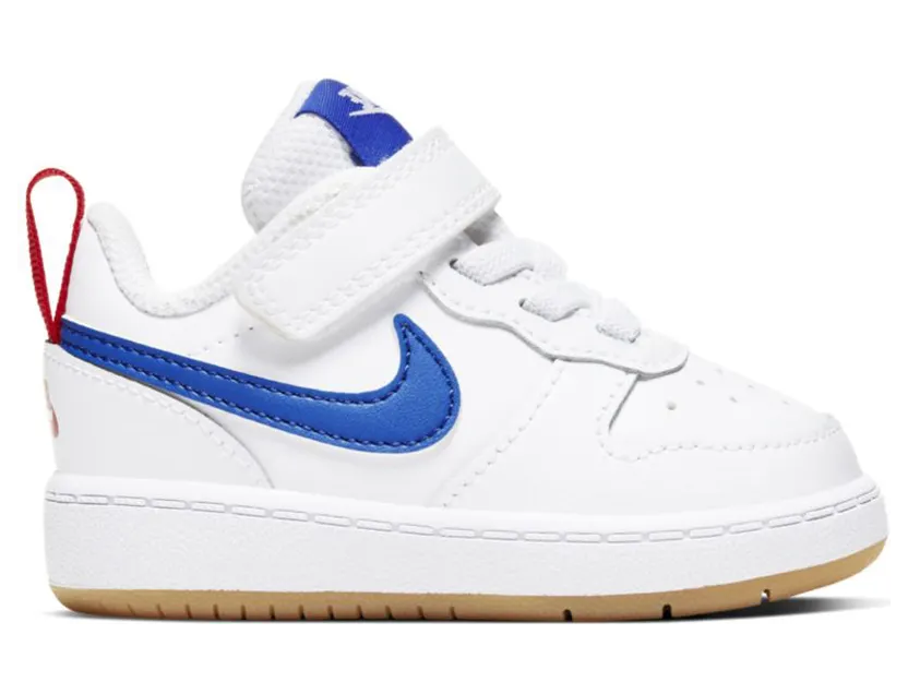 Nike Court Borough Low 2 White Pacific Blue (TD)