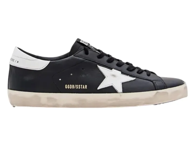 Golden Goose Super-Star Black White SS25 (GMF00101 F0003218020)