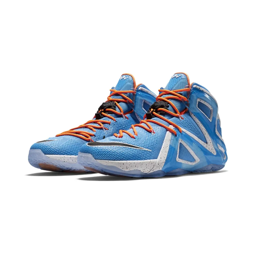 Nike LeBron 12 Elite Elevate Light Retro/Hot Lava/Artisan Teal (724559-488)