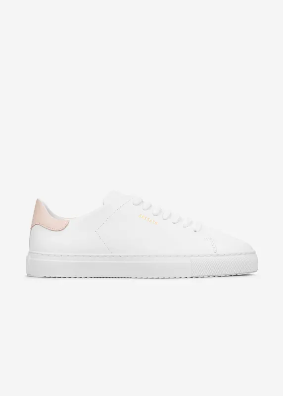 Axel Arigato Clean 90 Sneaker “White,Light Pink” (F2939001)