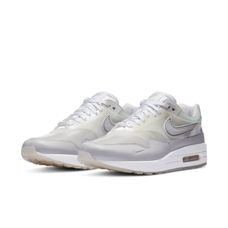 Nike Air Max 1 SNKRS Day White (W) White/Clear-Grey (DA4300-100)