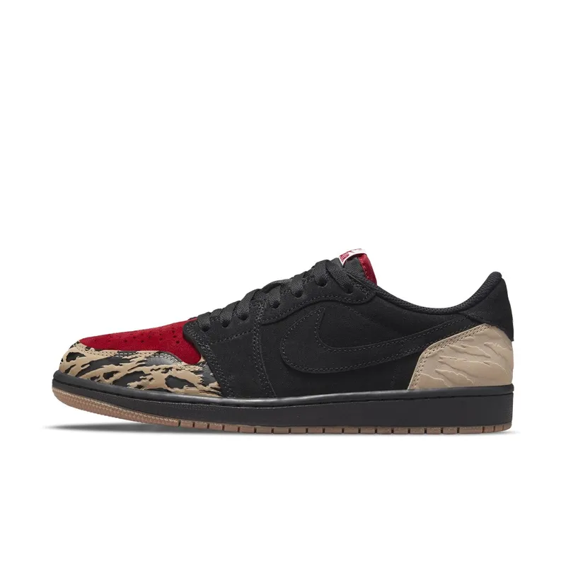 Air Jordan x SoleFly 1 Retro Low – “Black / Red / Beige” (DN3400-001)
