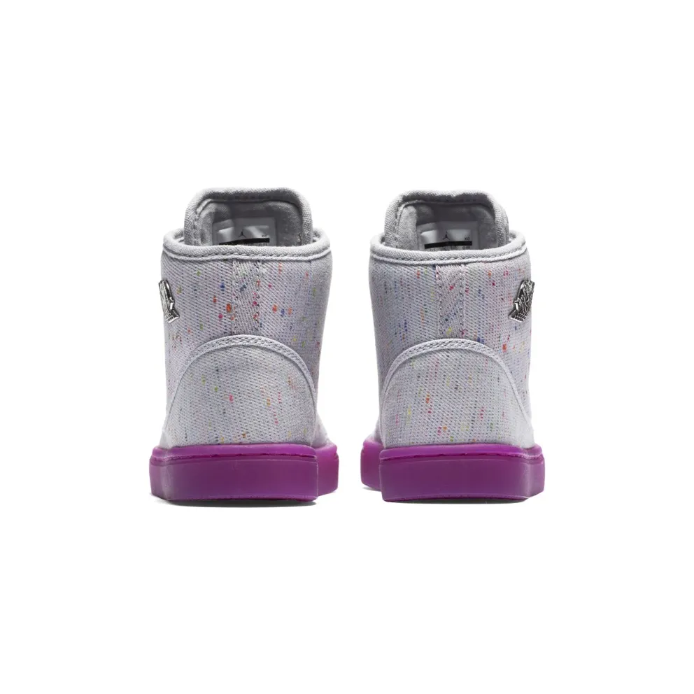 Jordan Air Jasmine GG Wolf Grey (GS) Wolf Grey/White Purple Dusk Metallic Silver (768927-008)