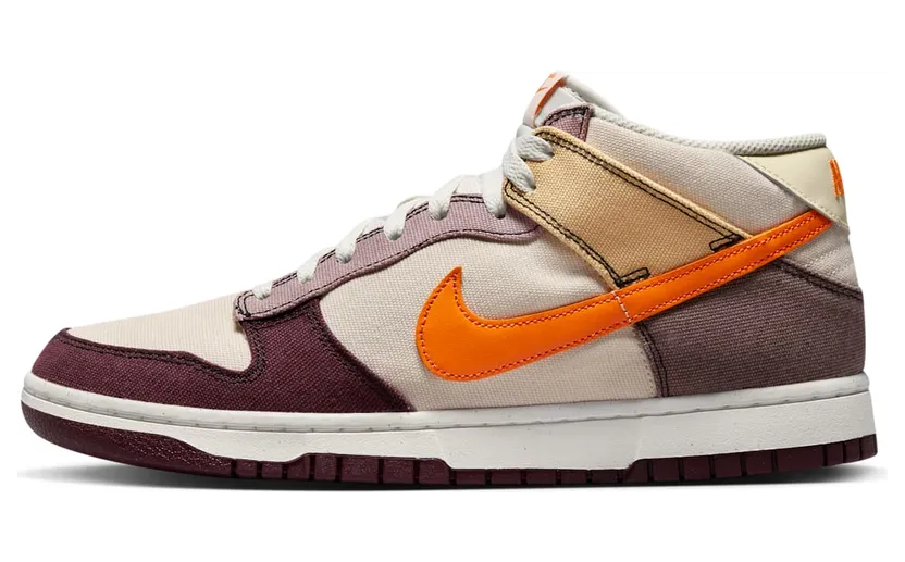 Nike Dunk Mid Coconut Milk Plum Orange (DV0830-101)