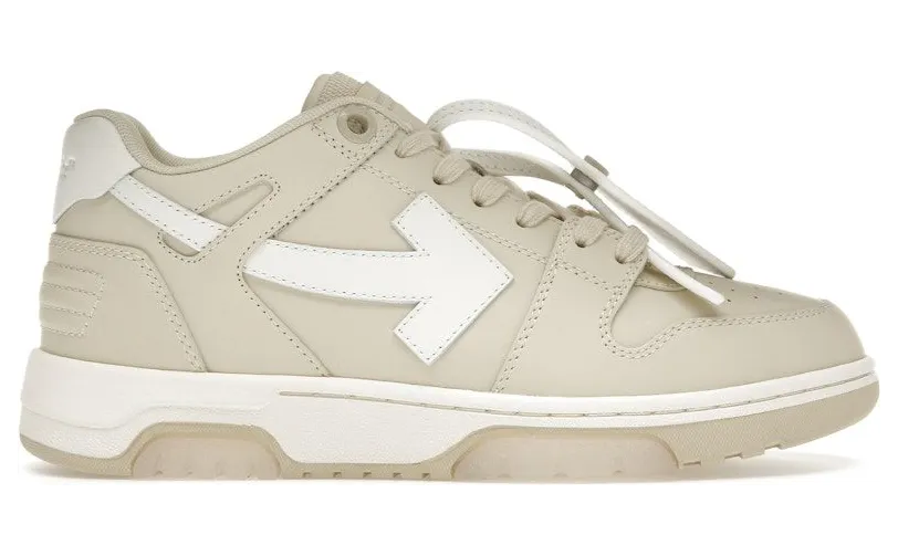 OFF-WHITE Out Of Office OOO Low Tops Angora White (OMIA189S24LEA002-0301)