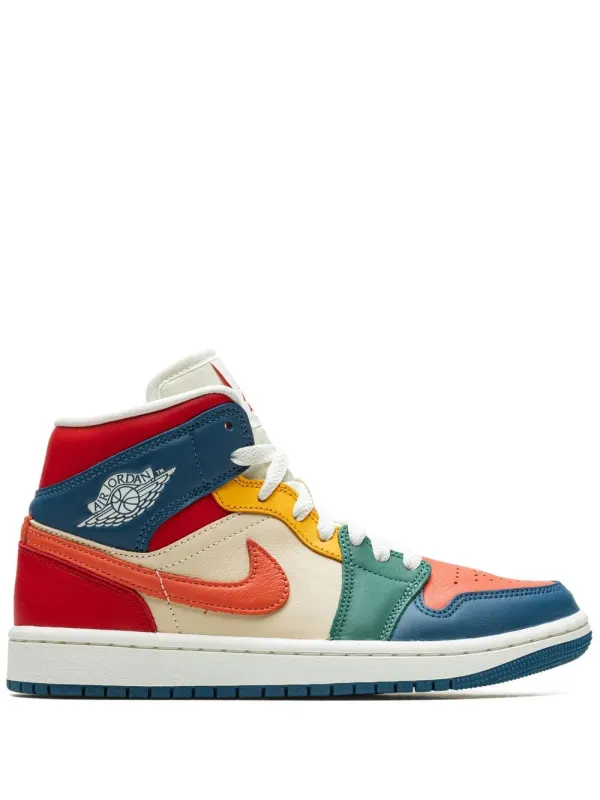 Jordan Air Jordan 1 Mid SE Multi-Color sneakers – White (DN3738)