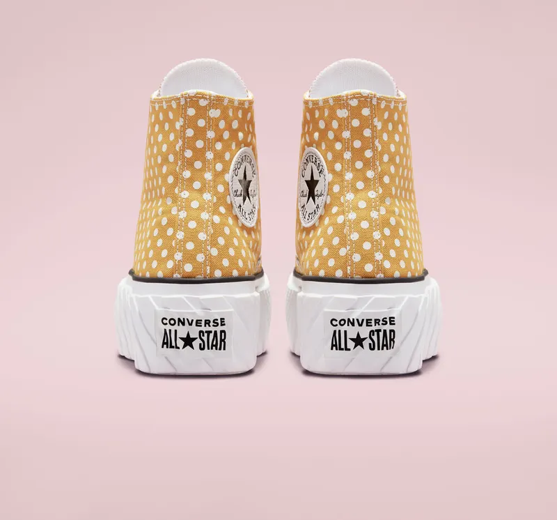 Converse Chuck Taylor All Star Lift 2X Platform Polka Dots (A01186C)
