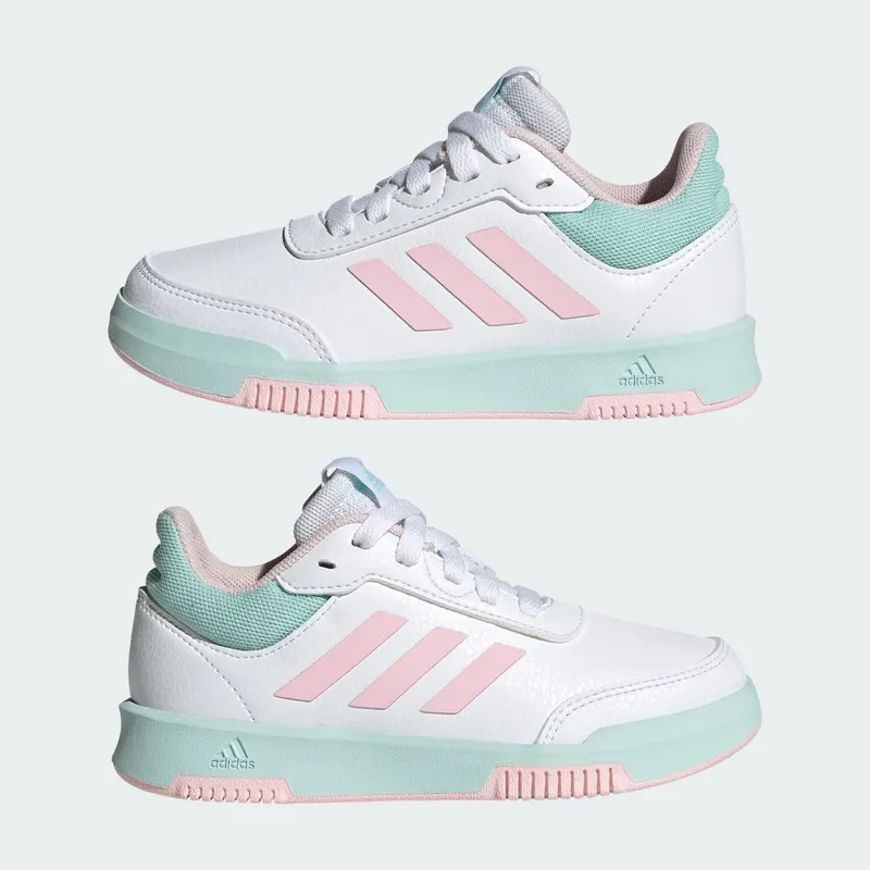 Adidas Tensaur Sport Training Lace-up Shoes Cloud White / Clear Pink / Semi Flash Aqua (JQ2872)