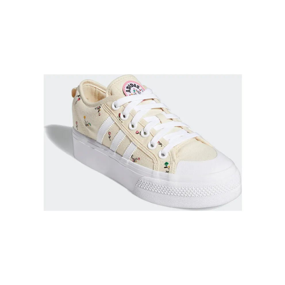 adidas Nizza Platform Cloud White / Cloud White / Rose Tone (H02682)