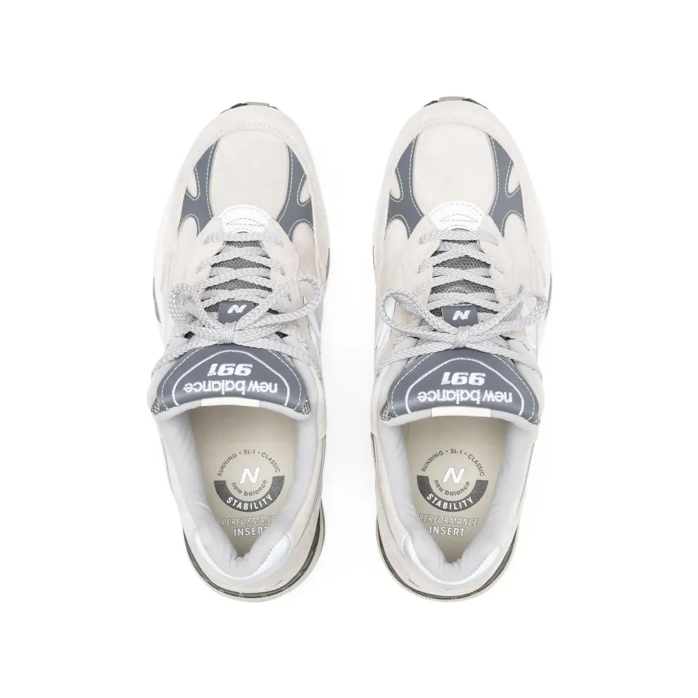 New Balance 991 Dove / Smoked Pearl / Silver Reflective