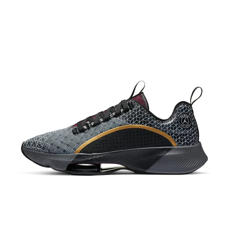 Jordan Zoom Renegade PSG (2020) Black/Bordeaux-White-Metallic Gold (CZ3957-001)