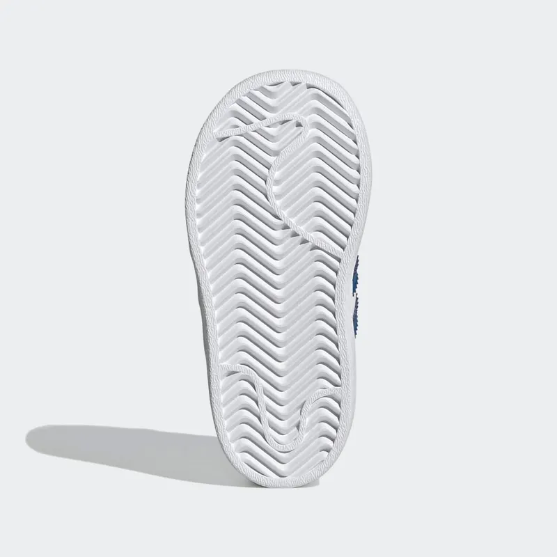adidas Superstar Cloud White / Blue / Gold Metallic (FZ0653)