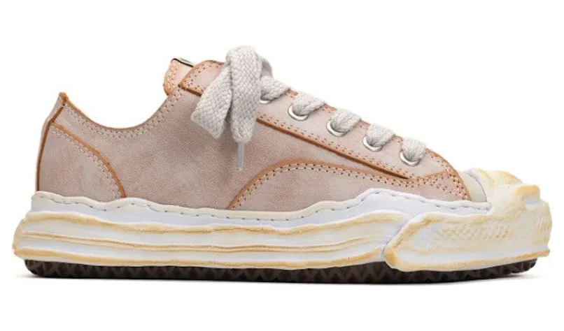 Maison Mihara Yasuhiro Hank OG Sole Vegan Leather Low White (A11FW719-WHT)