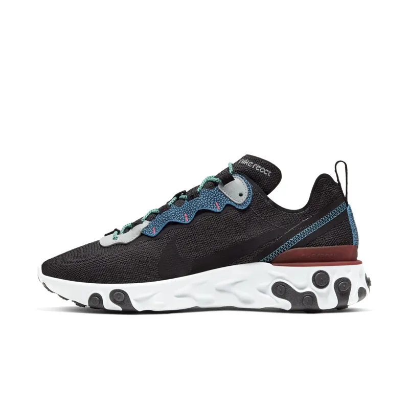 Nike  React Element 55 SE Anthracite Anthracite/Pure Platinum-University Red-Blue Fury (CD2153-001)