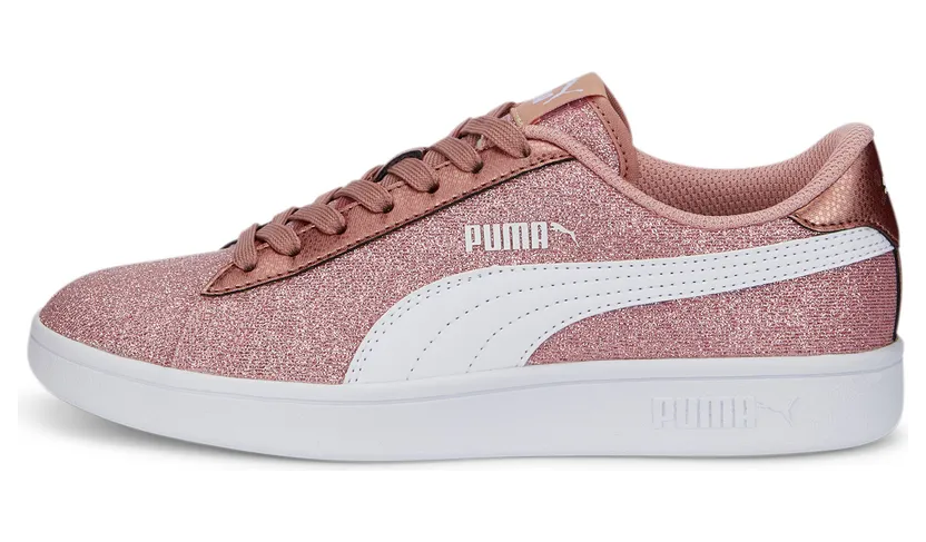 Puma Smash v2 Glitz Glam Roze/Wit/Goud (367377-29)