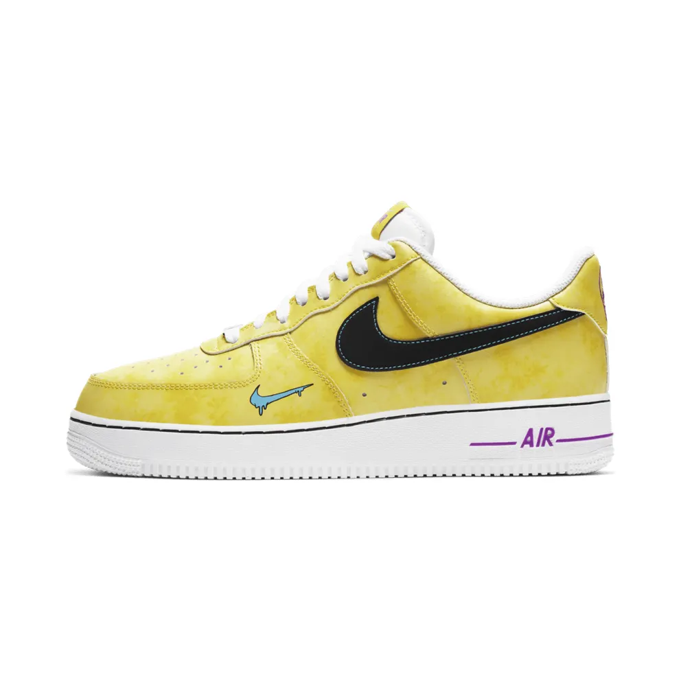 Nike Air Force 1 Low Peace, Love & Basketball Speed Yellow/Black-Laser Blue-White (DC1416-700)