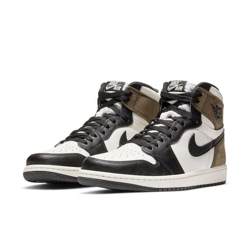 Jordan 1 Retro High Dark Mocha Sail/Dark Mocha-Black-Black (555088-105)