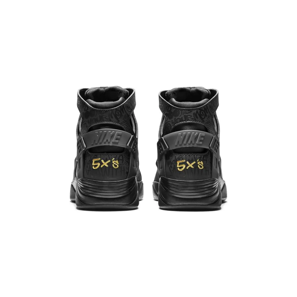 Nike Air Flight Huarache Trash Talk Black/Black-Metallic Gold (686203-002)