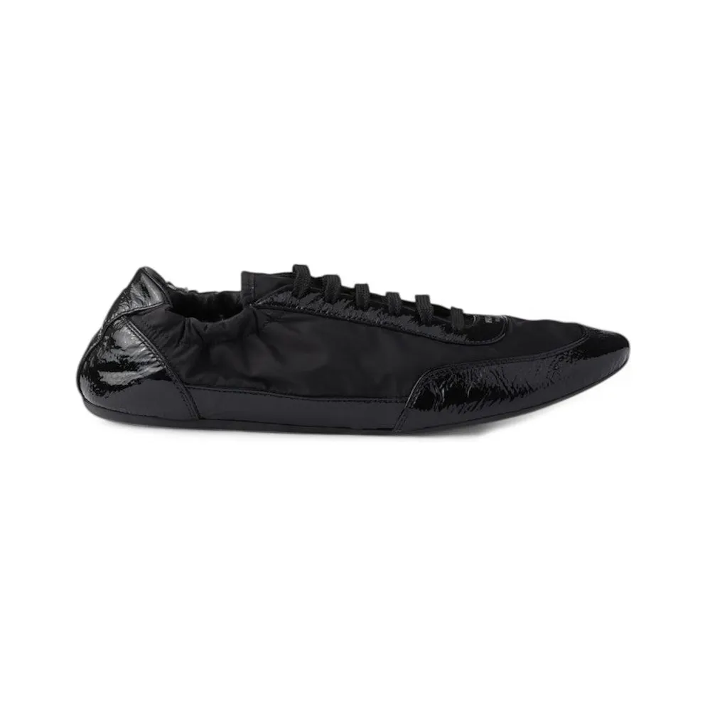 Prada Collapse Re-Nylon Sneakers Black Leather (1E959N_3ZMH_F0002_F_005)