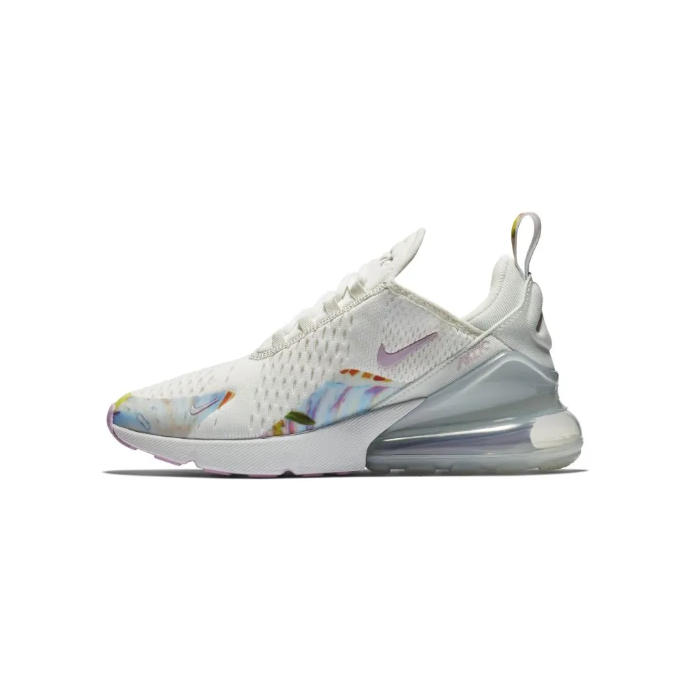 Nike Air Max 270 White Floral (W) Summit White/Light Arctic Pink (AT6819-100)