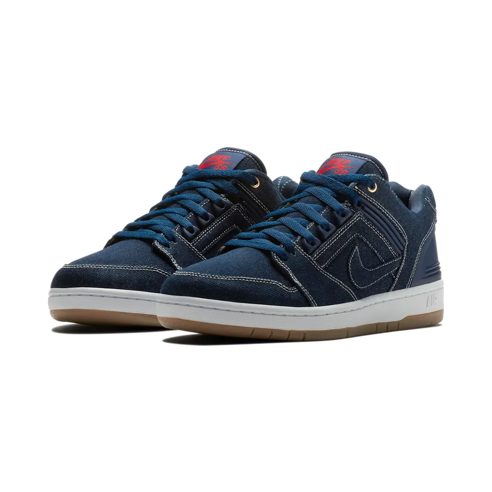 Nike SB Air Force 2 Low Rivals Pack (West) Binary Blue/Binary Blue-White (AO0298-441)