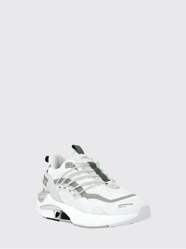Plein Sport Air Pressure Gen. X.04 Low-Top Sneakers in Mesh with Chunky Sole White (SAESUSC0736STE003N0105)