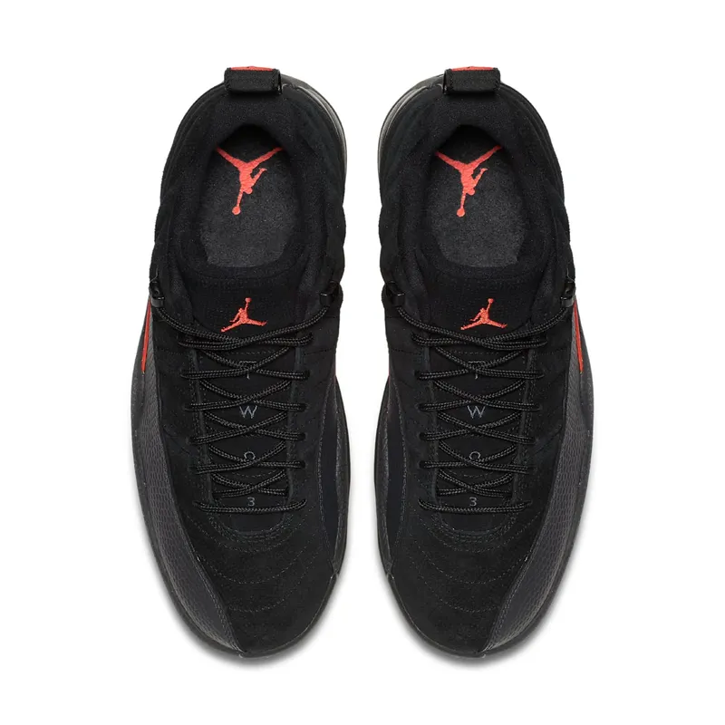 Jordan 12 Retro Low Max Orange Black/Max Orange-Anthracite-Metallic Silver (308317-003)
