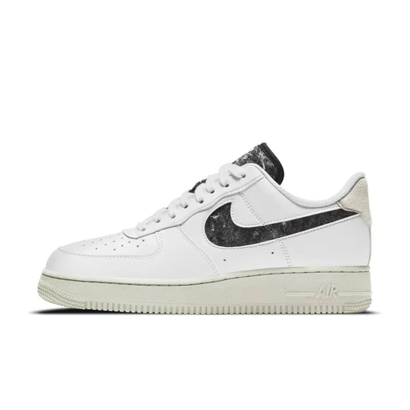 Nike Air Force 1 ’07 SE ‘Recycled Wool Pack – White Black’ White/Light Bone/Black/White (DA6682-100)